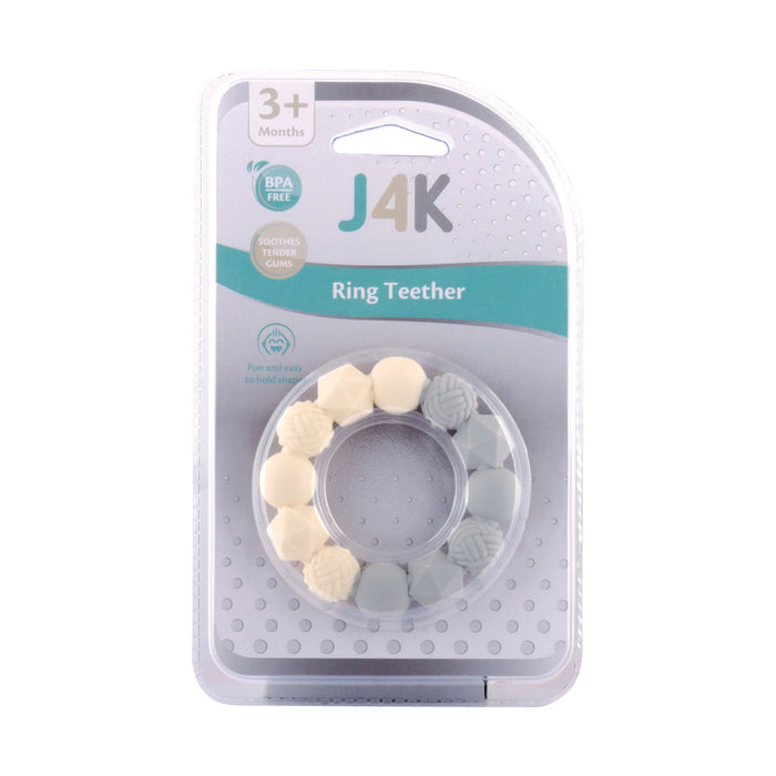 J4K Silicone Ring Teether