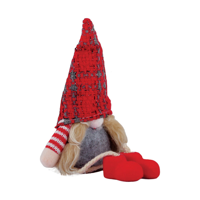 Jenam Christmas Decor Gnone Grey Body