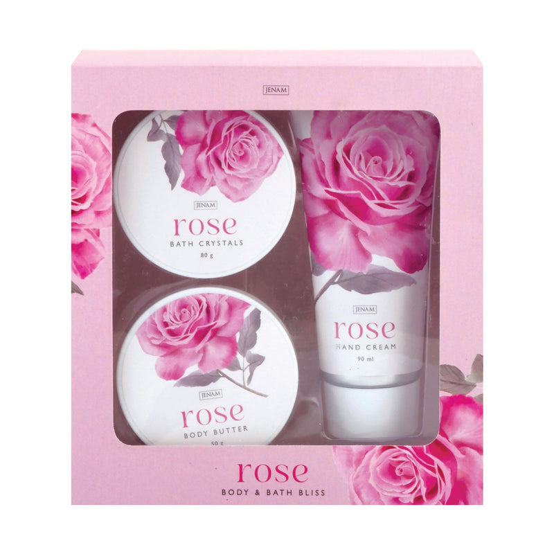 Jenam Rose Body & Bath Bliss Set