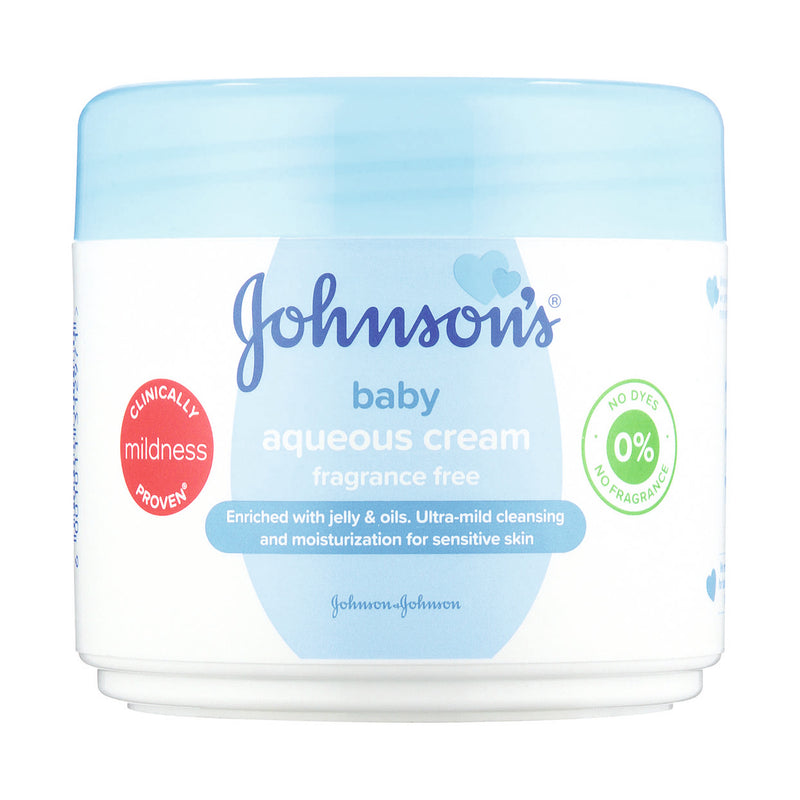 Johnson's Baby Aqueous Cream Fragrance Free 350ml