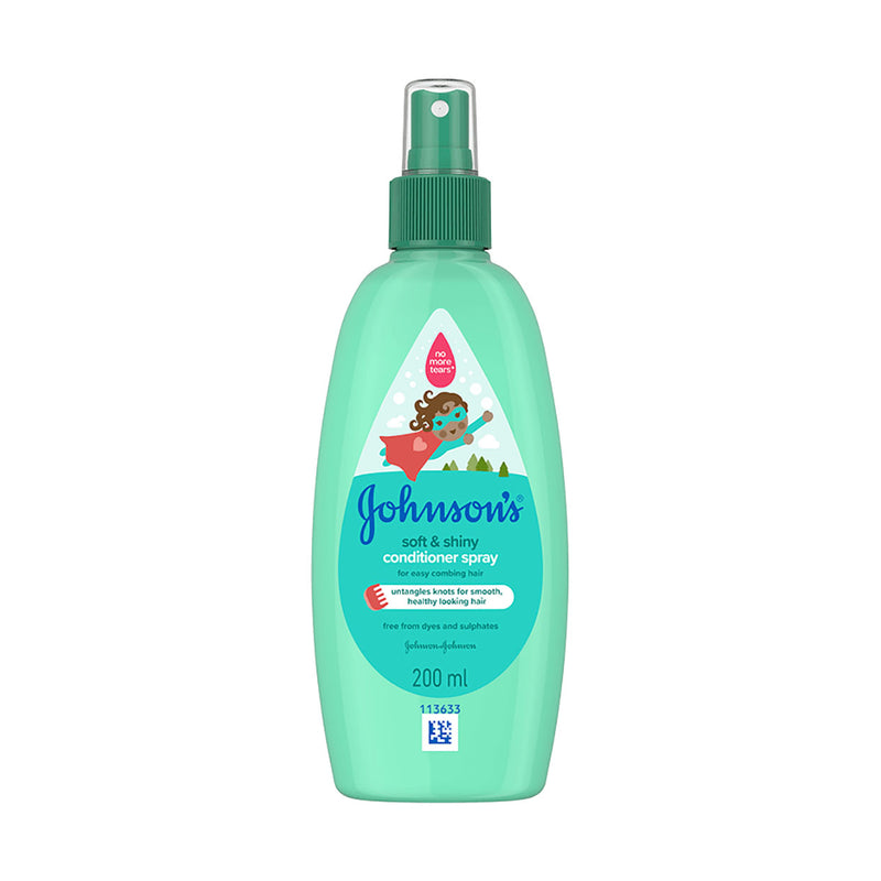 Johnson's Soft & Shiny Kids Conditioner Spray 200ml