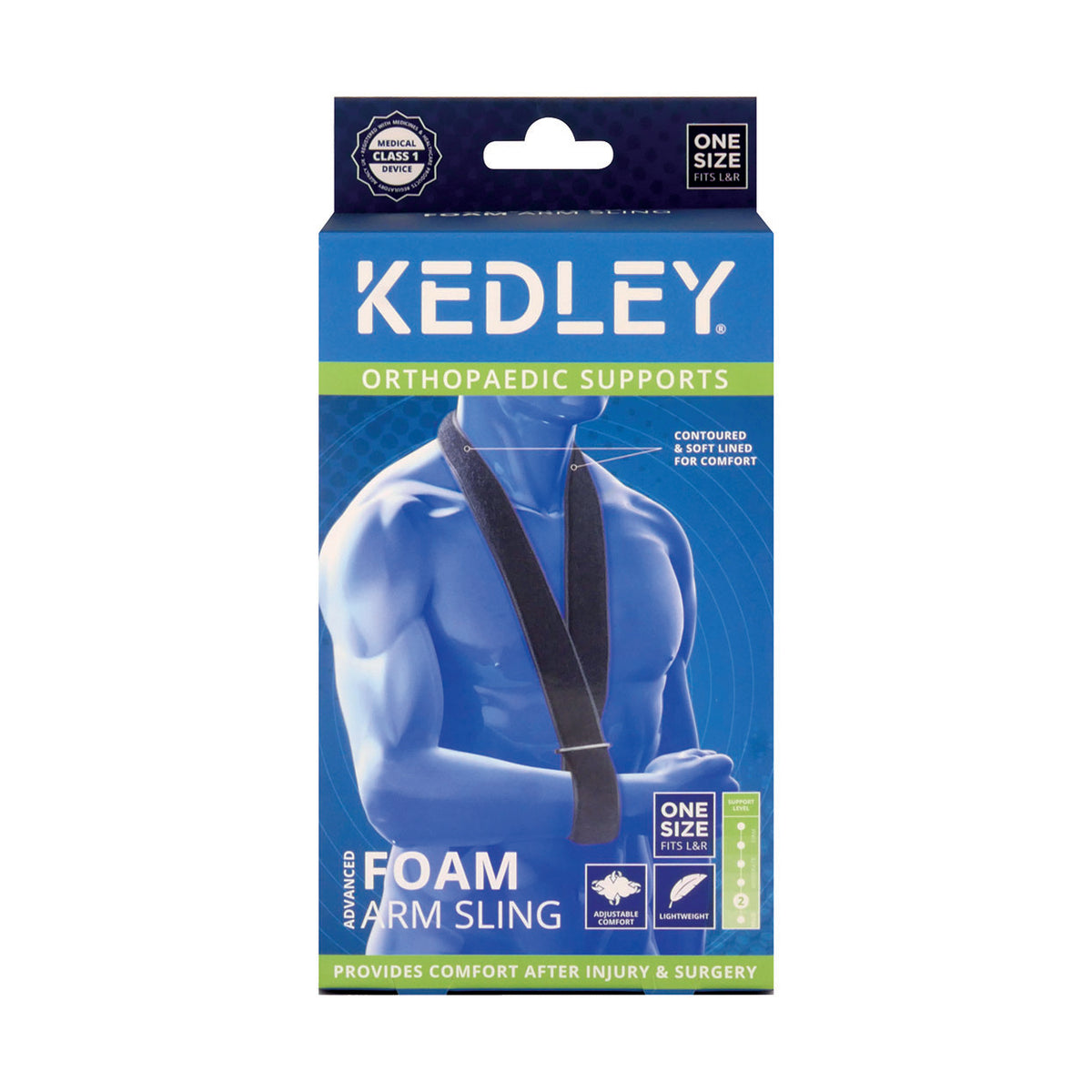 Kedley Advanced Foam Arm Sling Black — Maximed Pharmacy