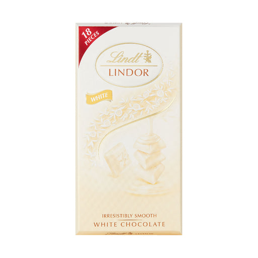 Lindt Lindor White Chocolate Slab 100g