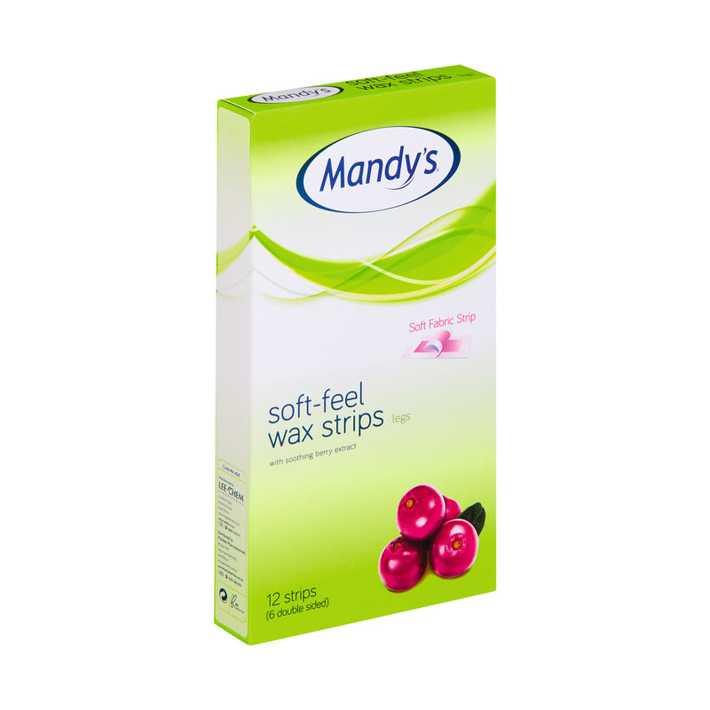 Mandy's Soft-Feel Wax Strips Legs 12