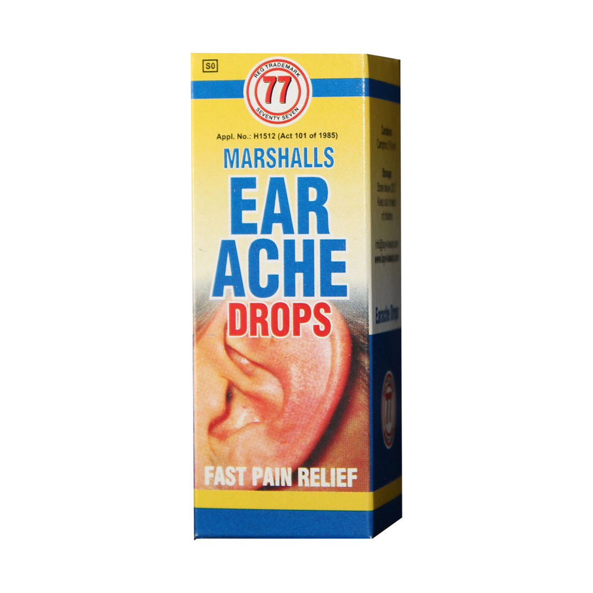 Marshalls Ear Drops 20ml Maximed