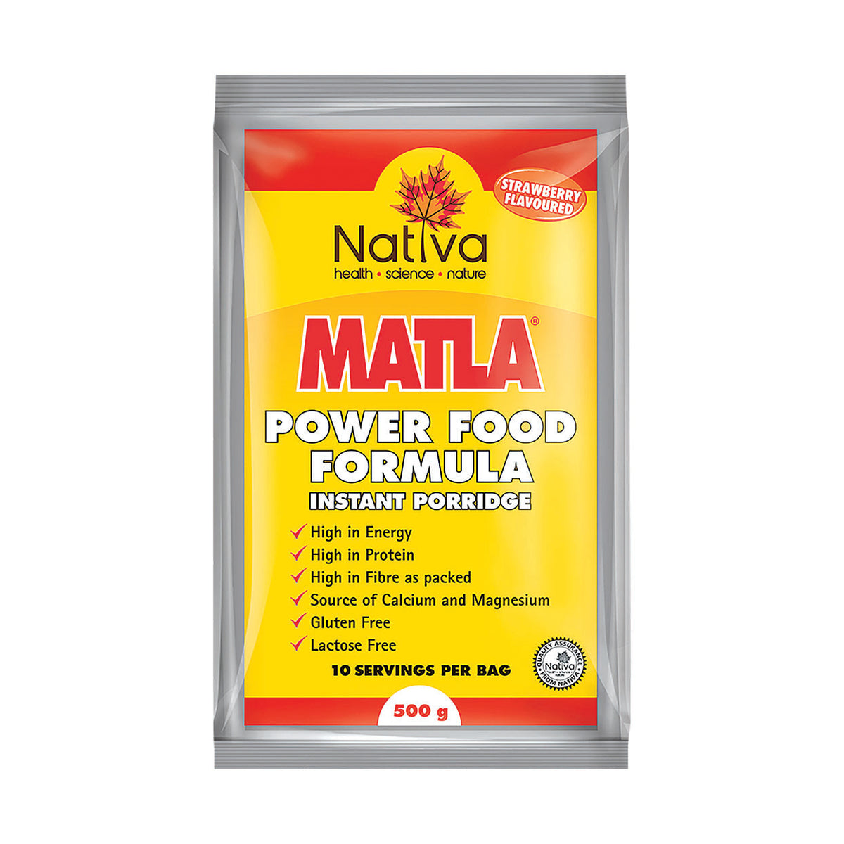 Matla Power Food Formula Strawberry 500g — Maximed Pharmacy