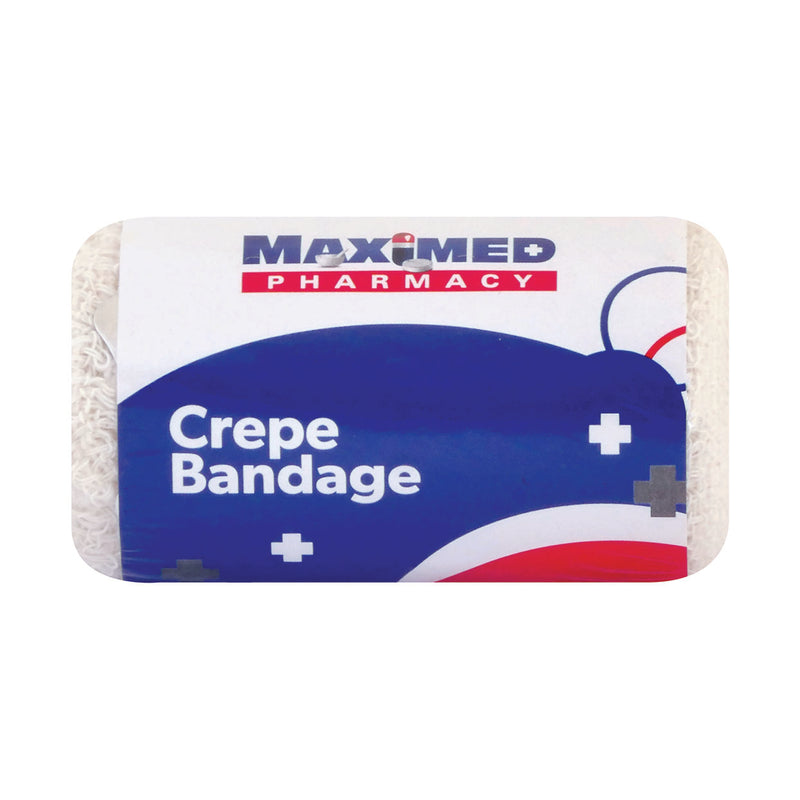 Maximed Crepe Bandages 50mm With Clip