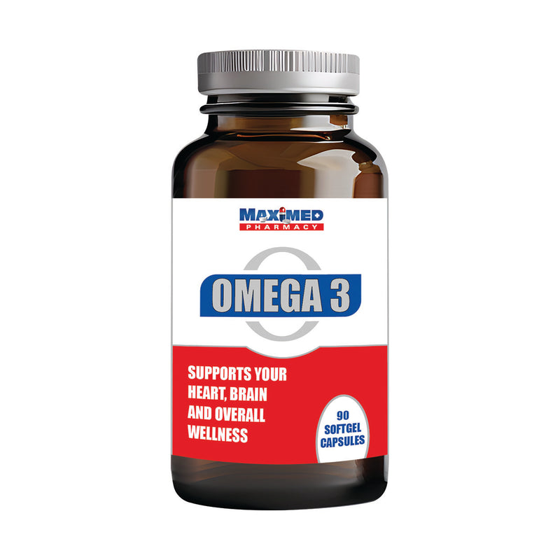 Maximed Omega 3 1000mg 90 Capsules