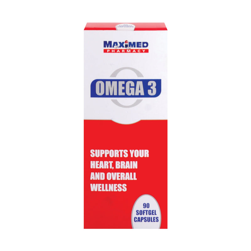 Maximed Omega 3 1000mg 90 Capsules