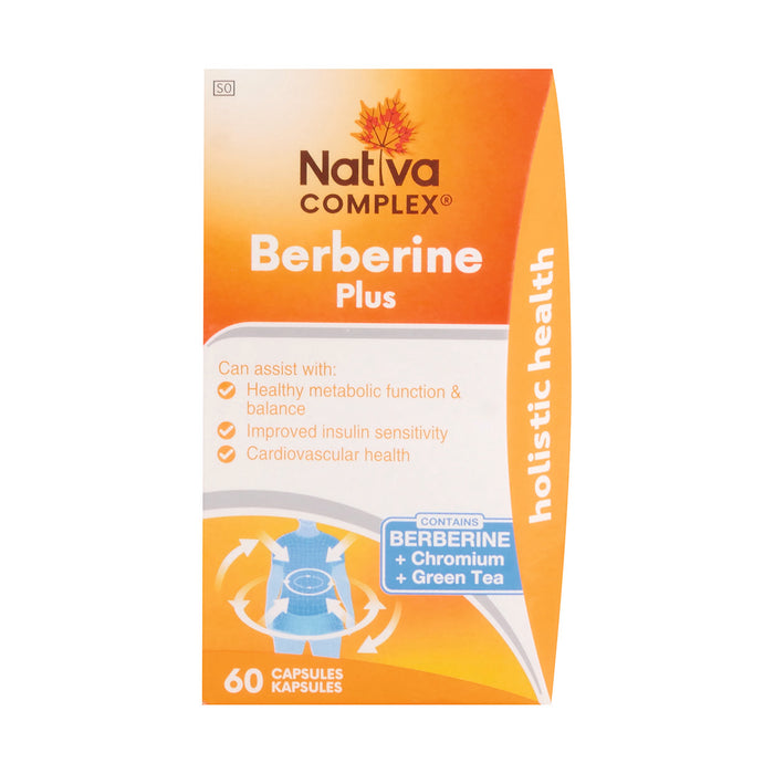 Nativa Complex Berberine Plus 60 Capsules