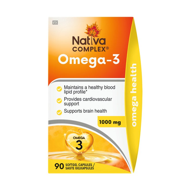 Nativa Omega 3 Complex 90 Softgel Capsules