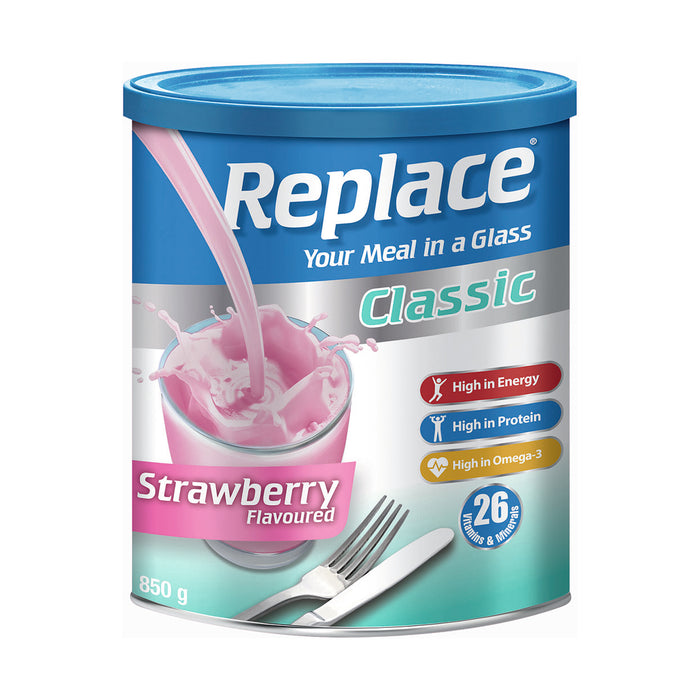 Nativa Replace Shake Classic Strawberry 850g