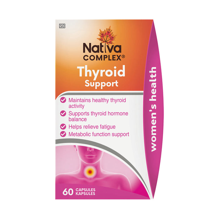 Nativa Thyroid Complex 60 Capsules