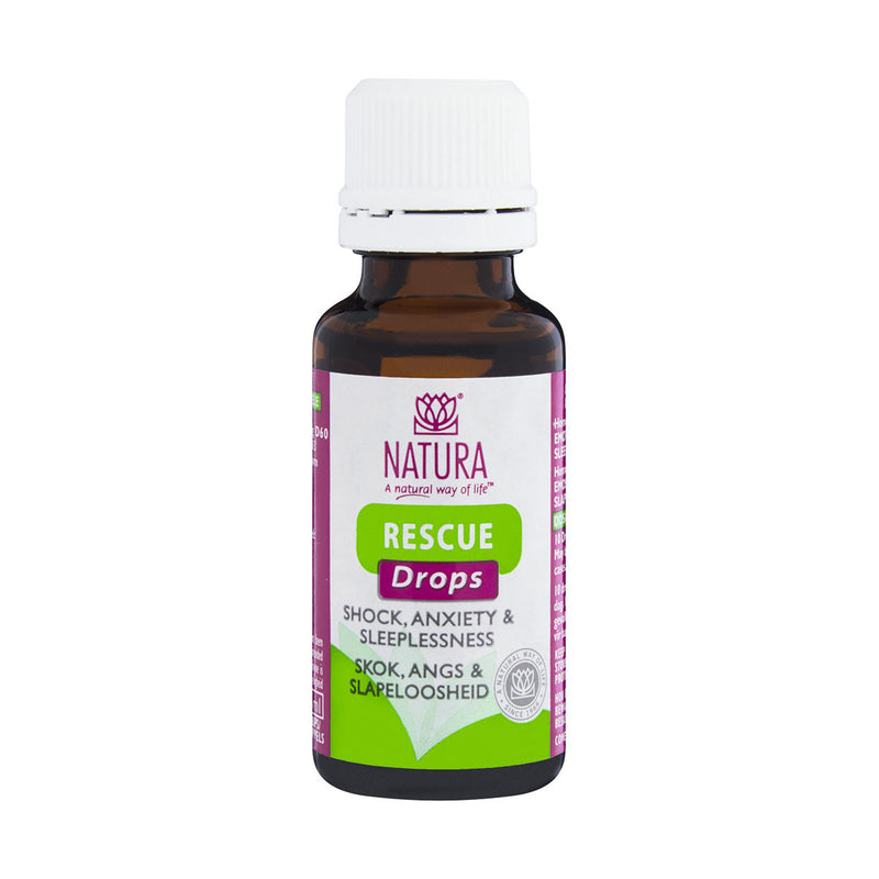 Natura Rescue Shock, Anxiety & Sleeplessness Drops 25ml
