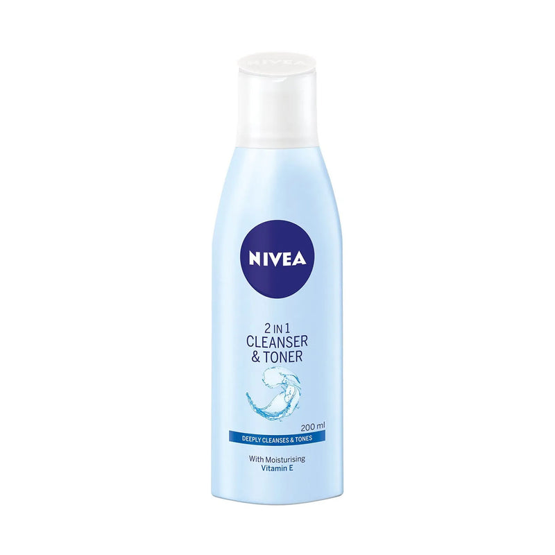 Nivea Daily Essentials 2-in-1 Cleanser And Toner 200ml