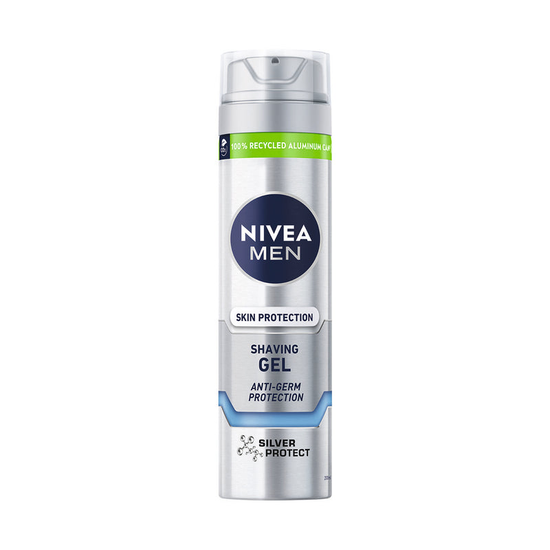 Nivea Men Shaving Gel Silver Protect 200ml
