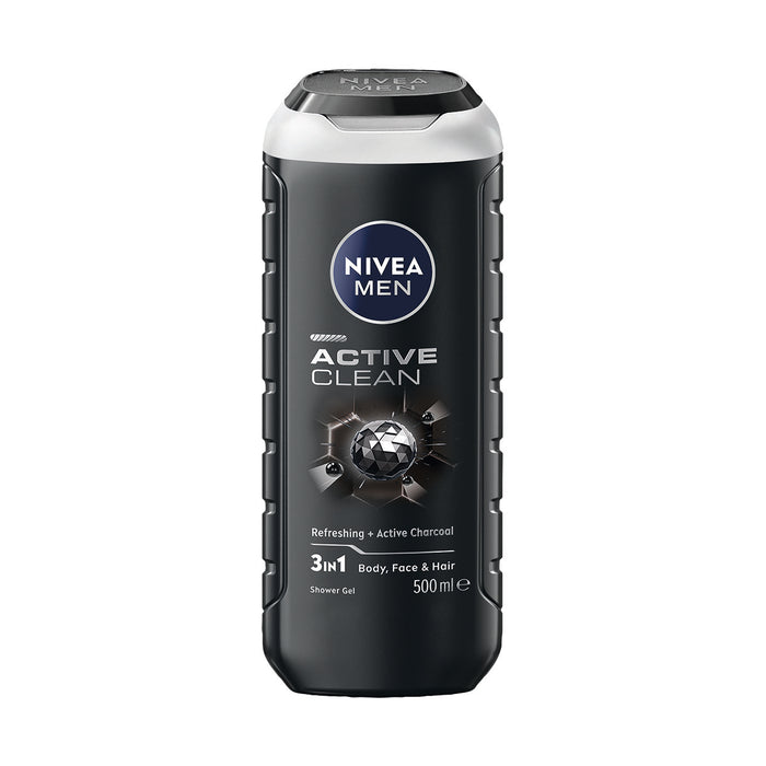 Nivea Men Shower Gel Active Clean 500ml