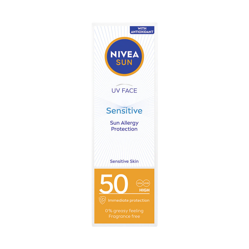 Nivea Sun Face Cream Sensitive SPF50 50ml