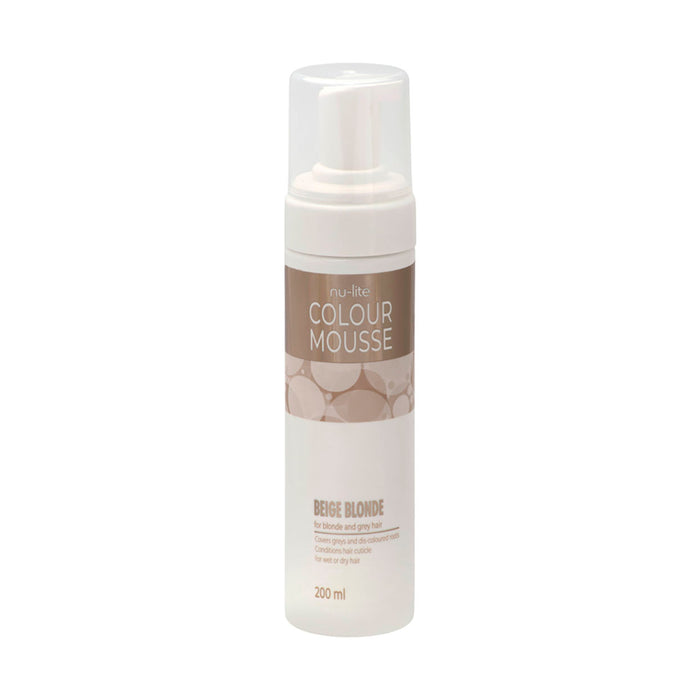 Nu-Lite Beige Blonde Colour Mousse 200ml