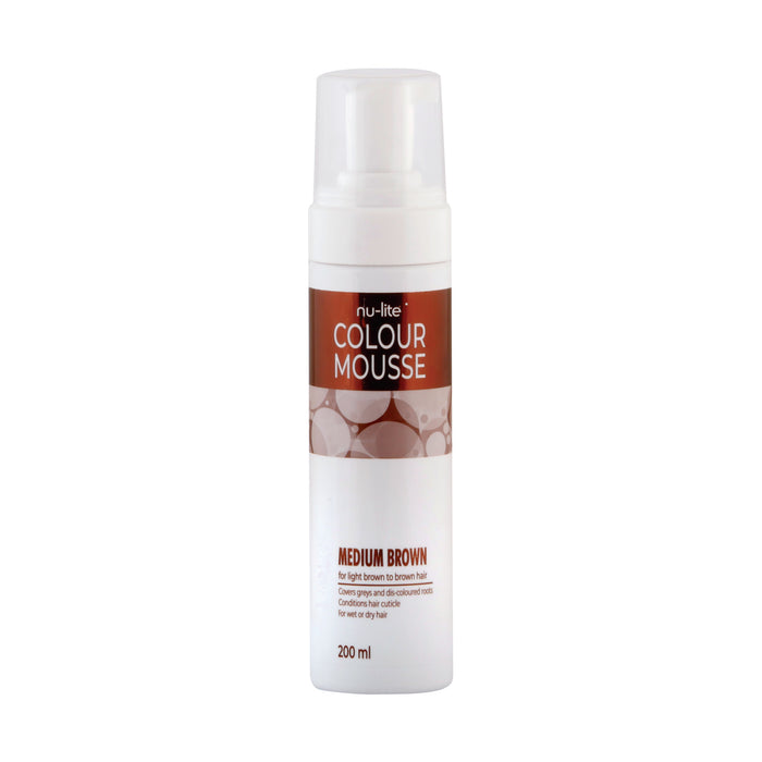 Nu-Lite Medium Brown Colour Mousse 200ml