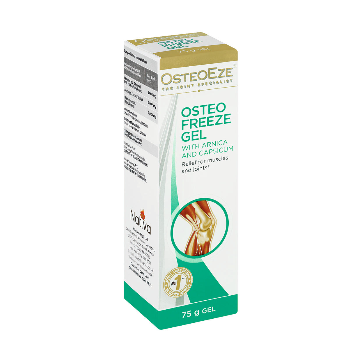 Osteo Freeze Gel With Arnica And Capsulesicum 75g — Maximed Pharmacy