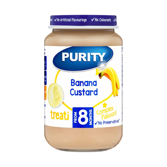Purity Banana & Custard Baby Food 200ml