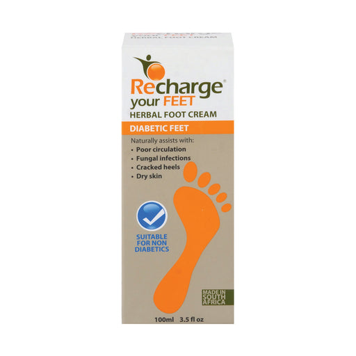 Recharge Diabetic Foot Cream 100ml