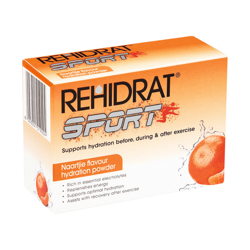 Rehidrat Sport Electrolyte Mixture Naartjie 6 Sachets