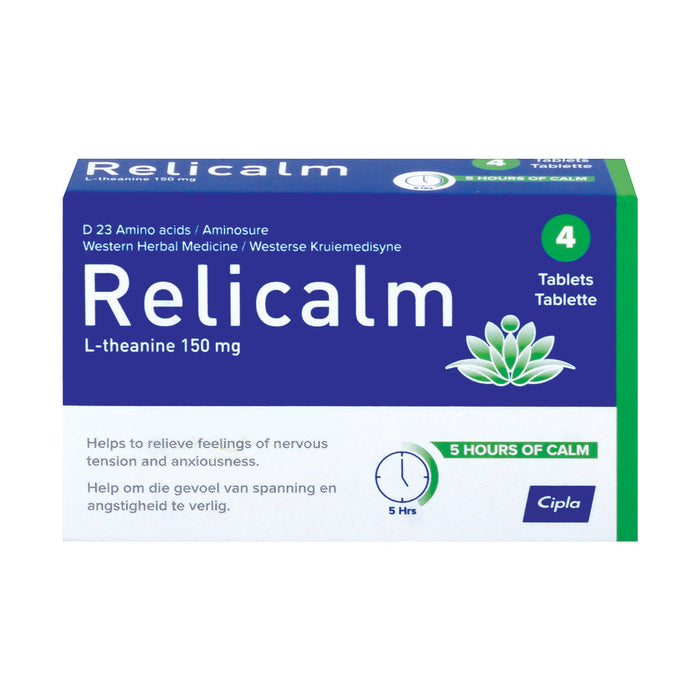 Relicalm 4 Tablets