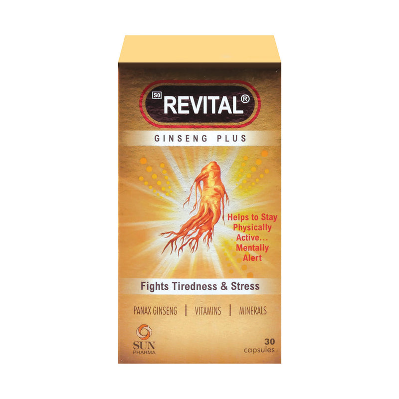 Revital Ginseng Plus 30 Capsules