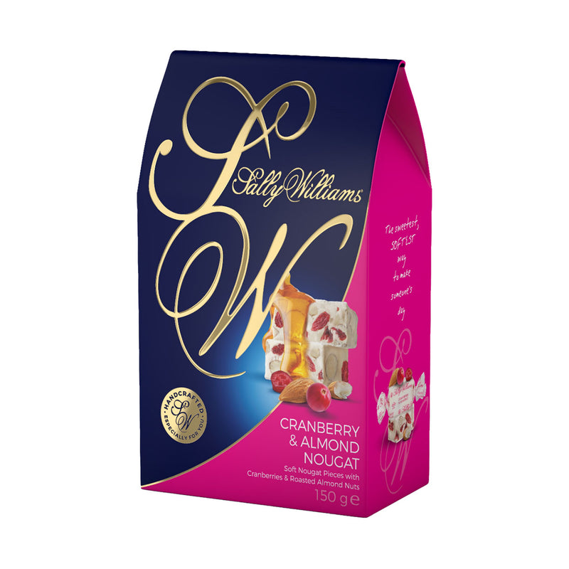 Sally Williams Cranberry & Almond Nougat 150g