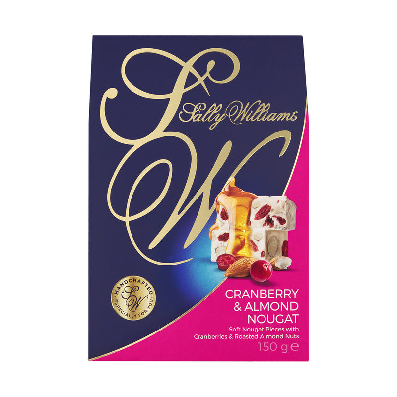 Sally Williams Cranberry & Almond Nougat 150g