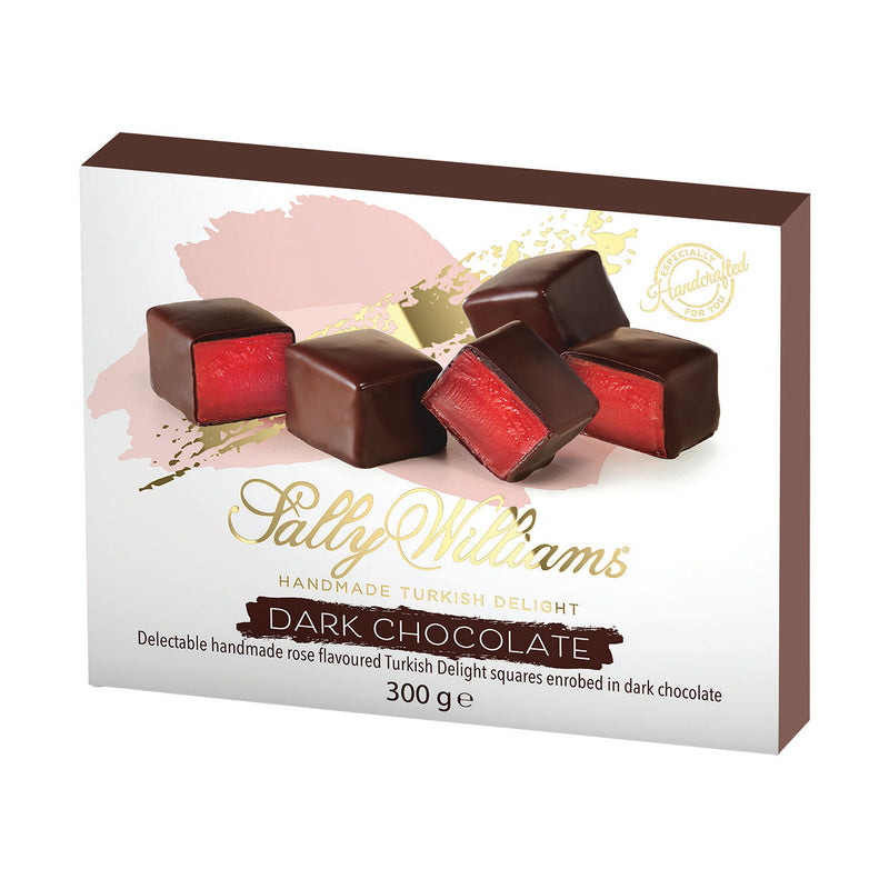 Sally Williams Turkish Delight Dark Choc Chocolate 300g