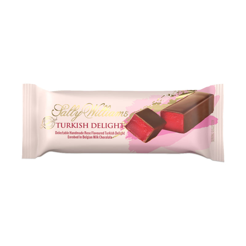 Sally Williams Turkish Delight Milk Chocolate Bar 70g