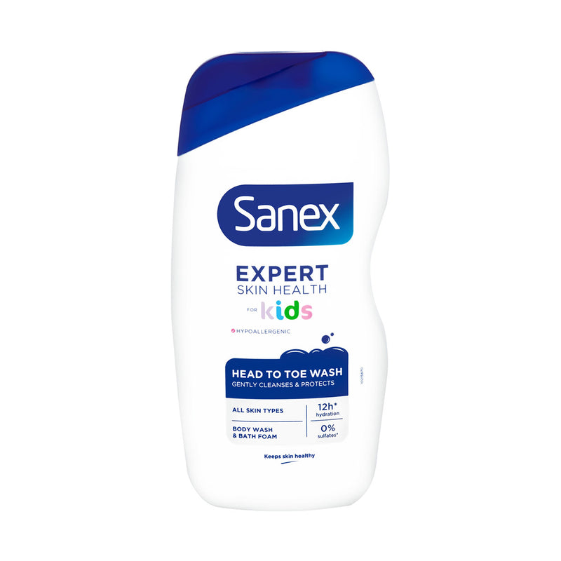 Sanex Dermo Kids Bath Foam Body Wash 500ml