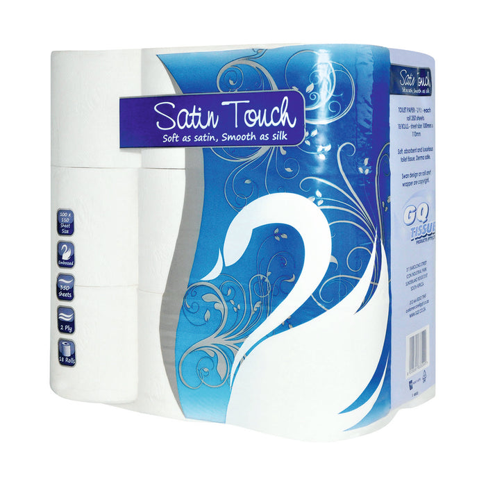Satin Touch Toilet Paper 18 Rolls