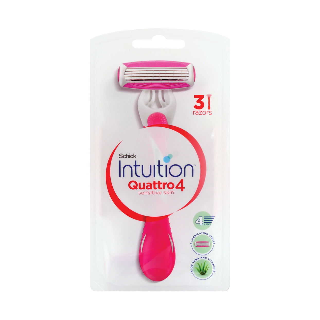 Schick Quattro For Women Disposable Razors 3 Pack — Maximed Pharmacy
