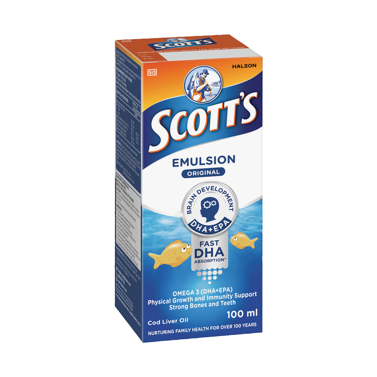 Scott's Emulsion Original 100ml — Cod Liver Oil — Maximed Pharmacy