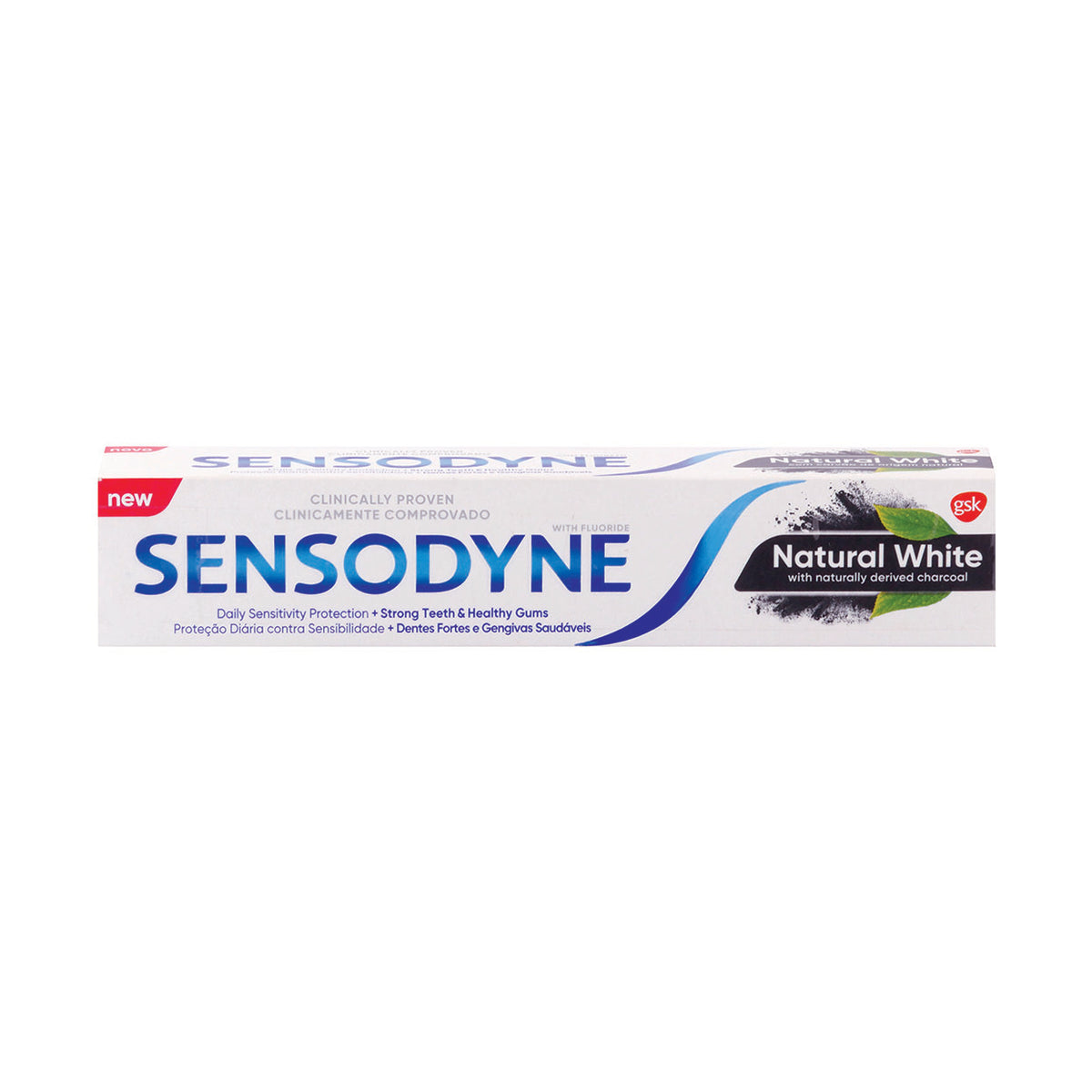 Sensodyne Natural White Toothpaste with Charcoal 75ml Maximed