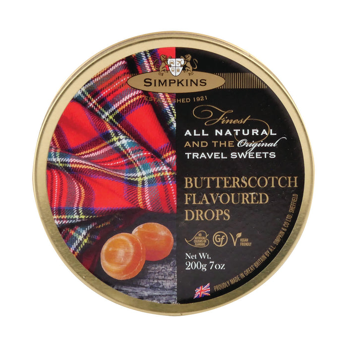 Simpkins Tin Butterscoth Drops 200g