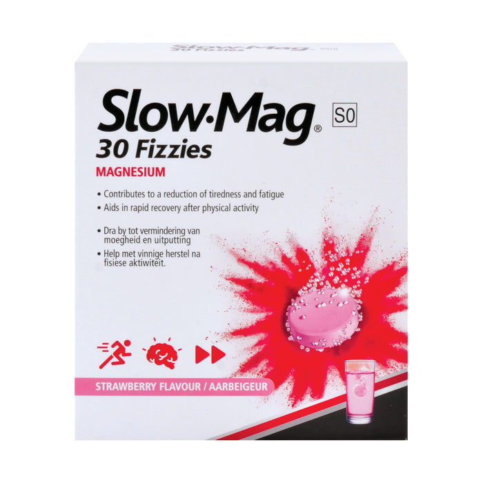 Slow Mag Fizzies 30 Effervescent Tablets