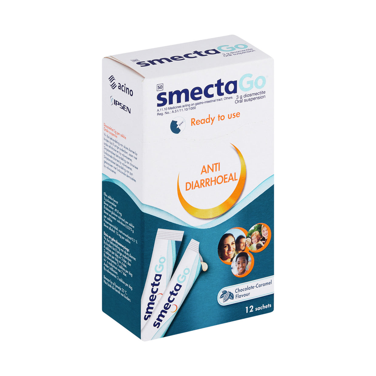 Smecta Go Sachets 12 Sachets - Maximed