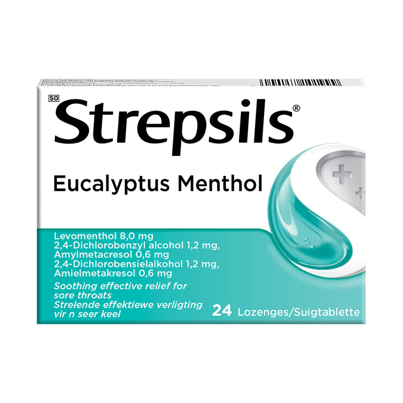 Strepsils Eucalyptus 24 Lozenges