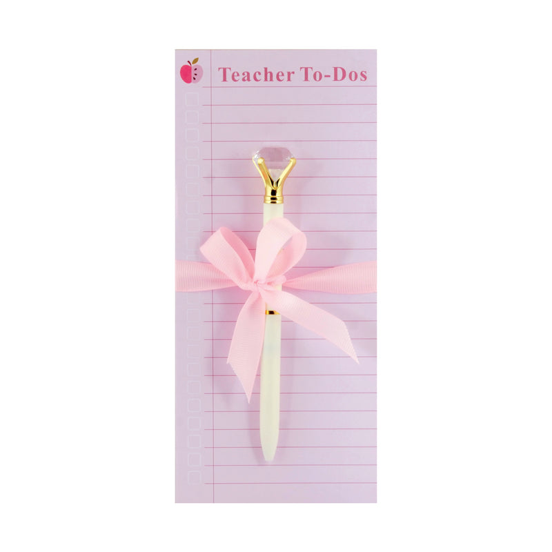 Jenam Teacher To-Do's Note Pad & Pen