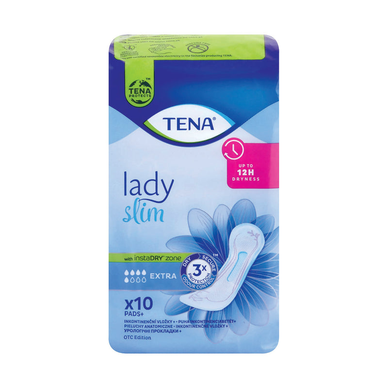 Tena Lady Slim Pads Extra 10 Pads