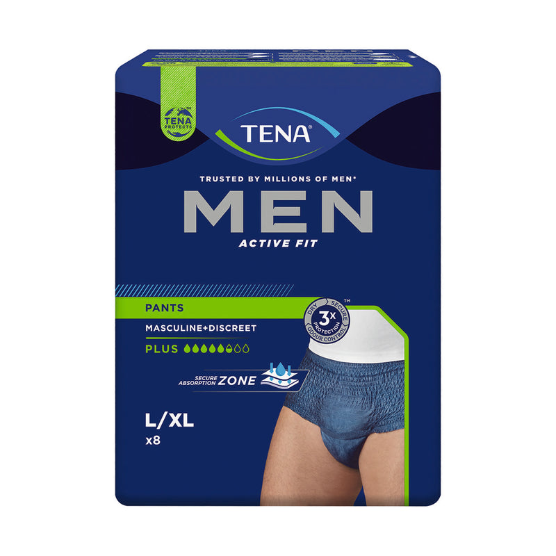 Tena Men Active Fit Plus Large 8 Pants