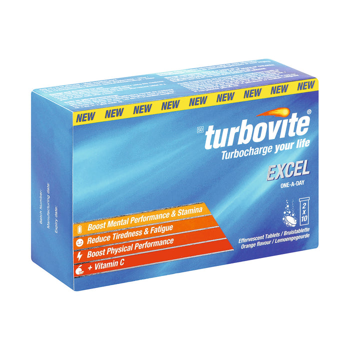 Turbovite Excel 20 Effervescent Tablets