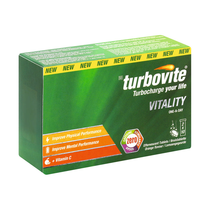 Turbovite Vitality 20 Effervescent Tablets