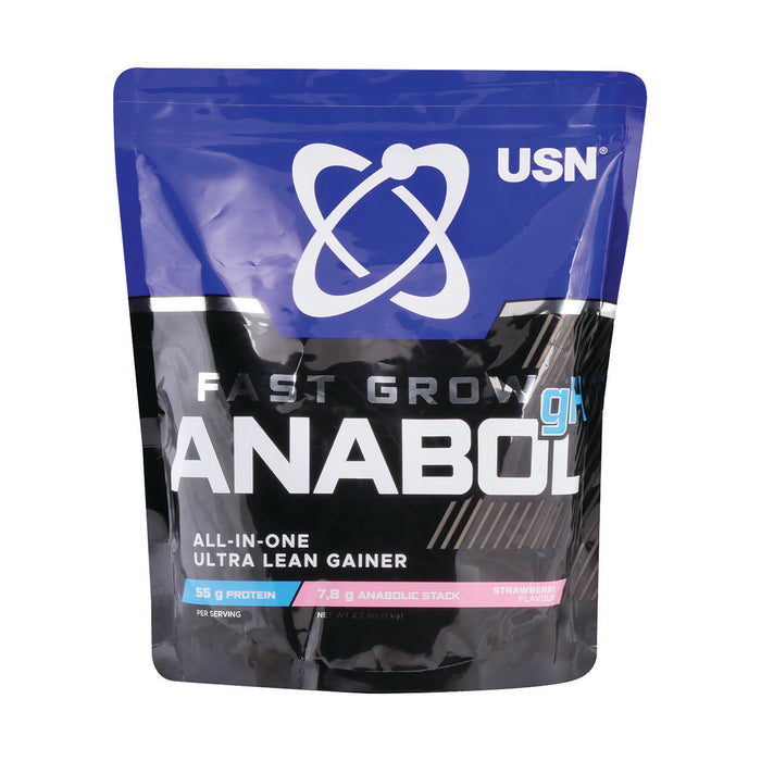 USN Hardcore Fast Grow All-In-One Anabolic Strawberry 1kg