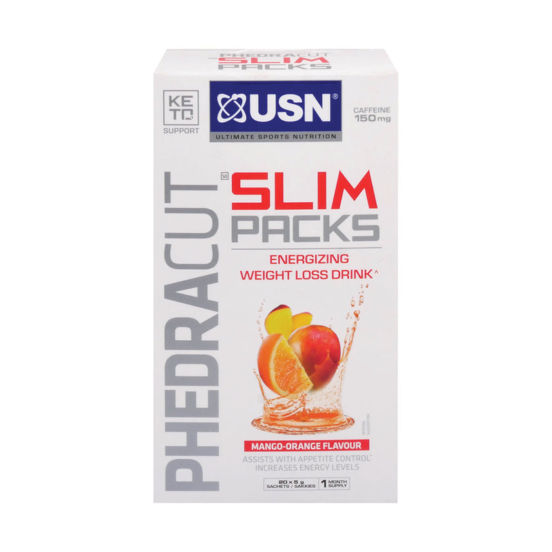 USN Phedra Cut Slimpack Mango & Orange 20 Sachets